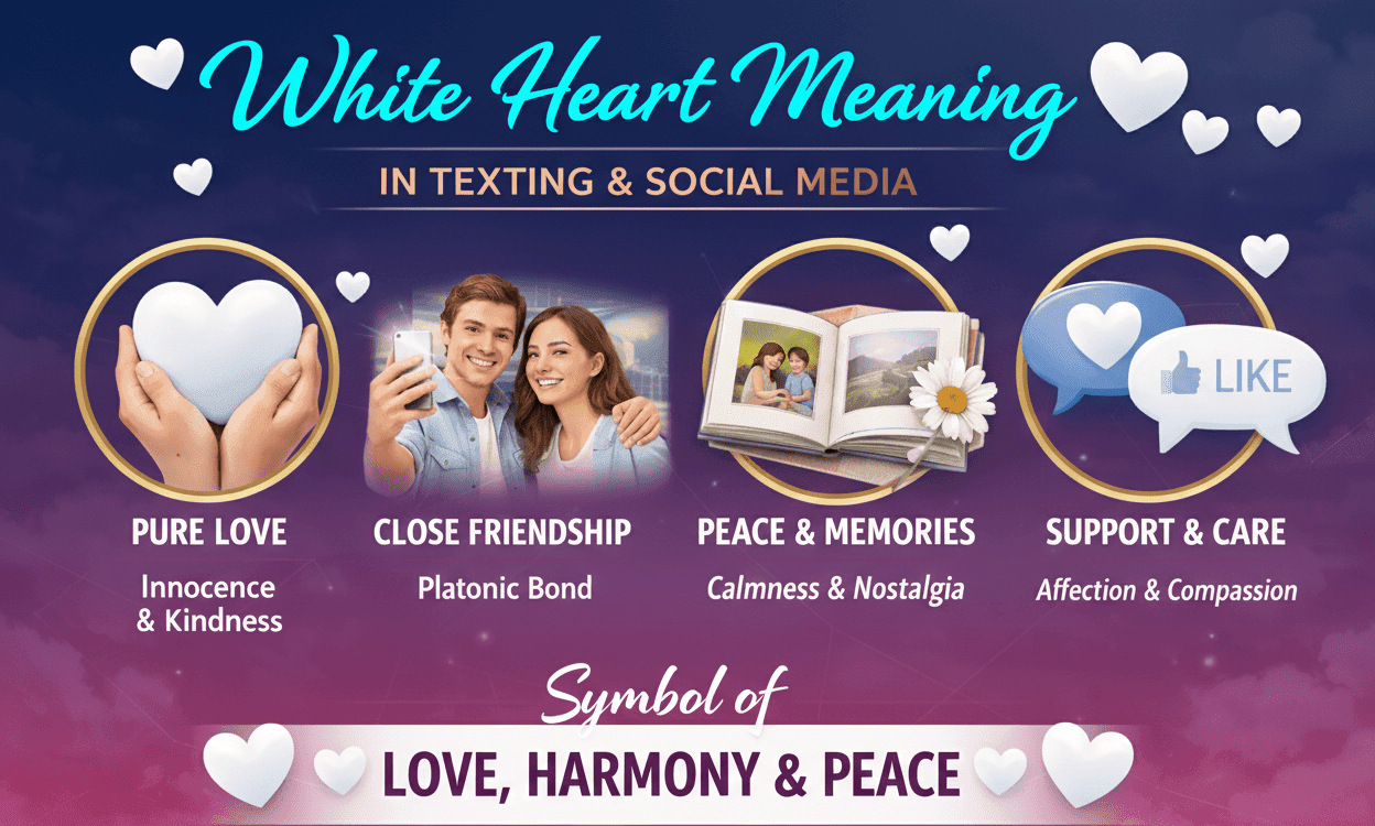 White Heart Meaning Emoji Guide Featured Image