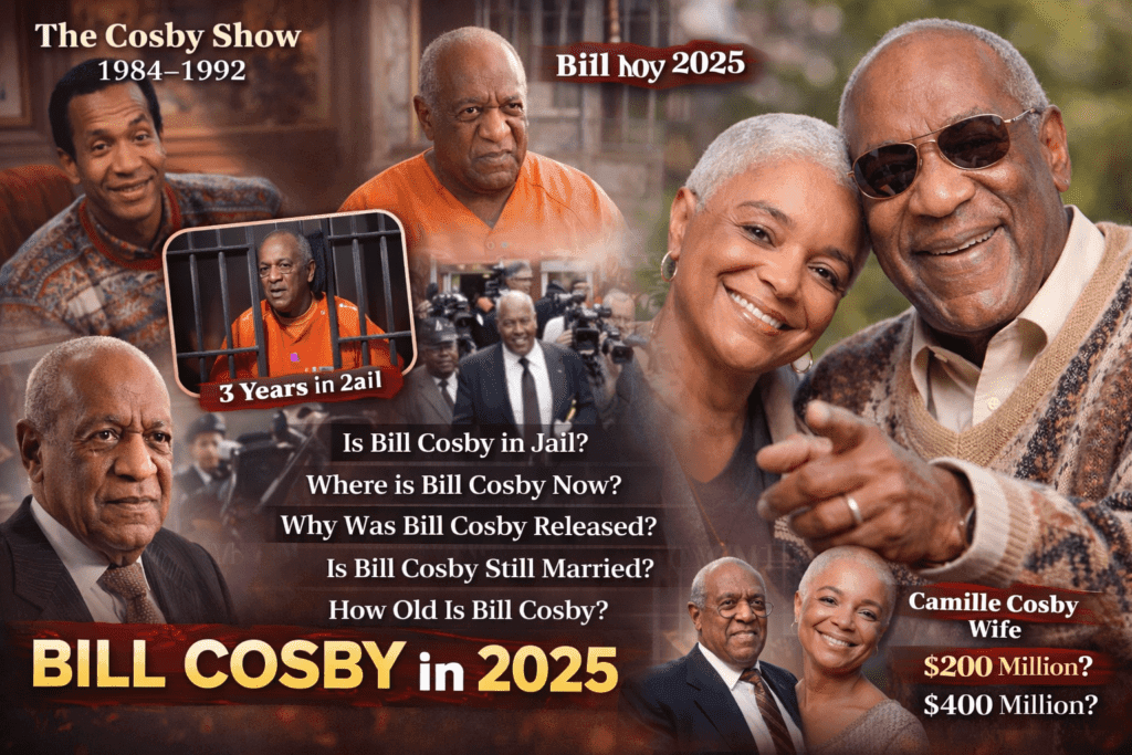 Bill Cosby in 2025: Where He Is Now, Jail Time, Release Reason, Net Worth, Age, Wife, and Career