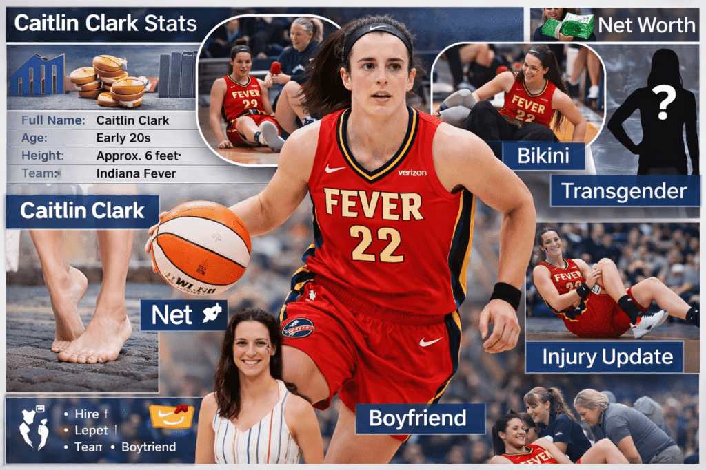 Caitlin Clark Biography, Age, Height, Stats, Indiana Fever Career, Injury Updates & Net Worth