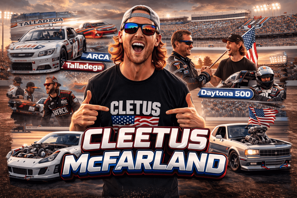 Cleetus McFarland: Real Name, Net Worth, NASCAR, Cars & Life Story