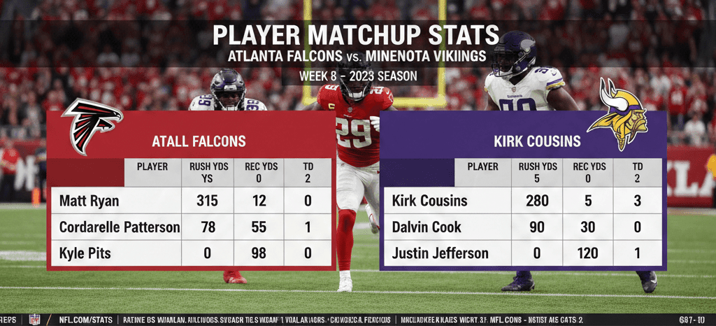 Falcons vs Vikings NFL