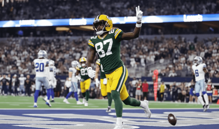 Green Bay Packers vs Dallas Cowboys Match Player Stats