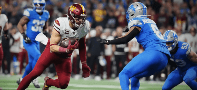 Washington Commanders vs Detroit Lions Match Player Stats
