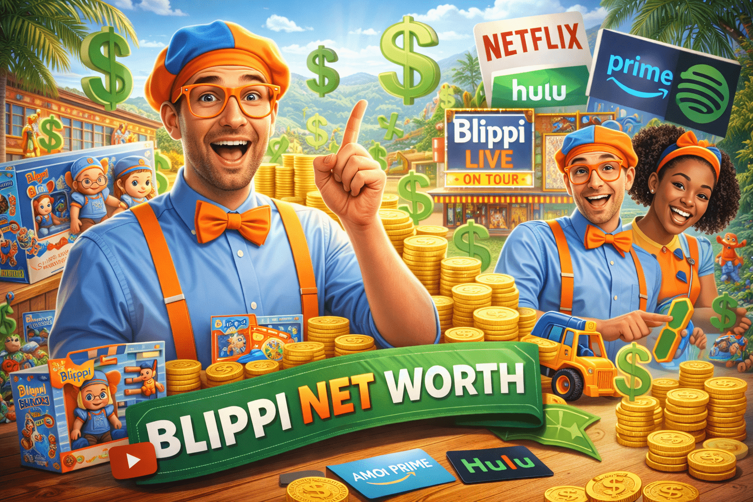 Blippi Net Worth