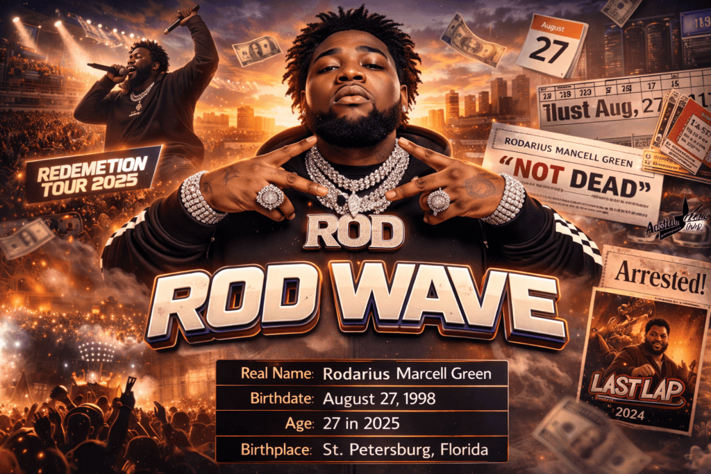 Rod Wave: Real Name, Age, Songs, Tour, Tickets, Album & Rumors