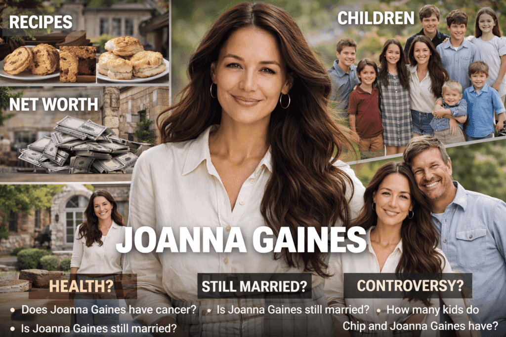Joanna Gaines: Net Worth, Kids, Recipes, Marriage, Health, Home Updates