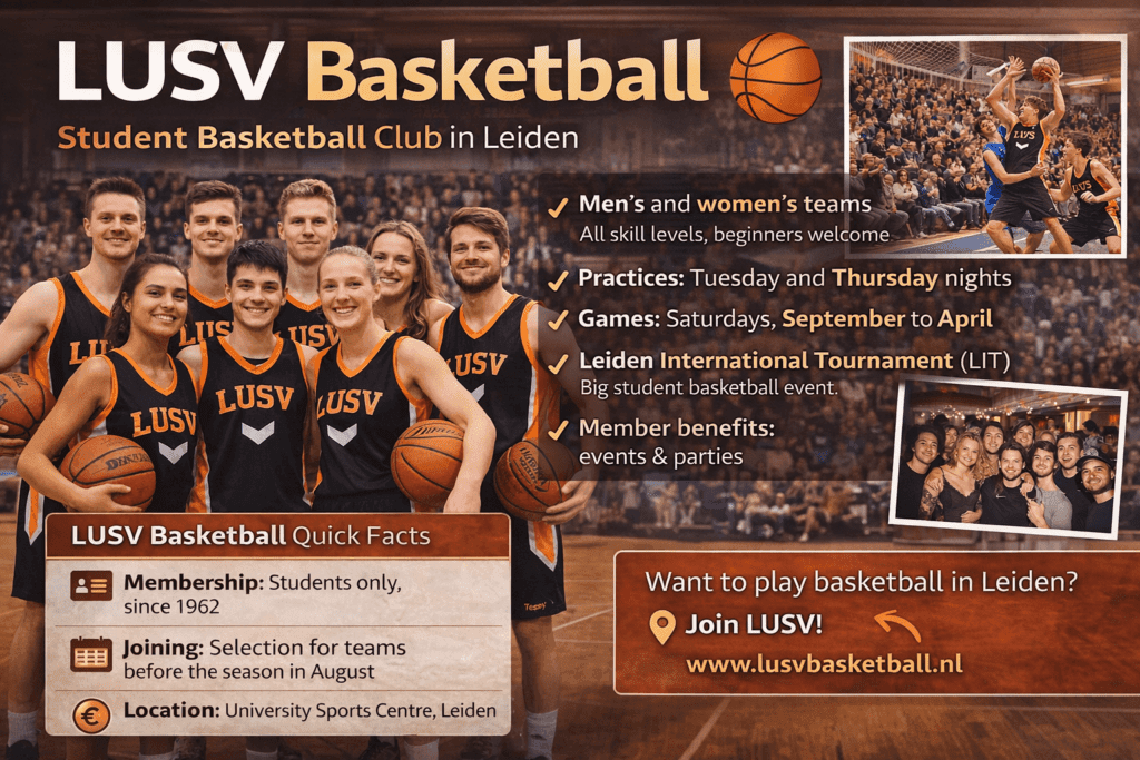 LUSV Basketball Guide: Teams, Membership, Training, and Game Days in Leiden