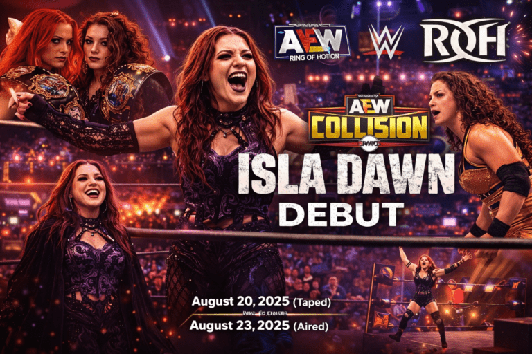 AEW Debut Isla Dawn