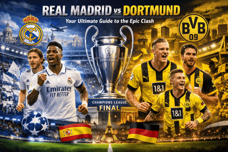 Real Madrid vs Dortmund