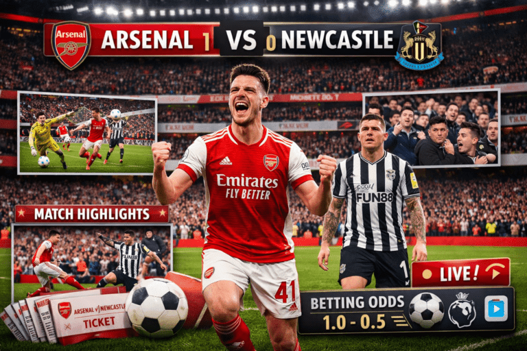 Arsenal vs Newcastle