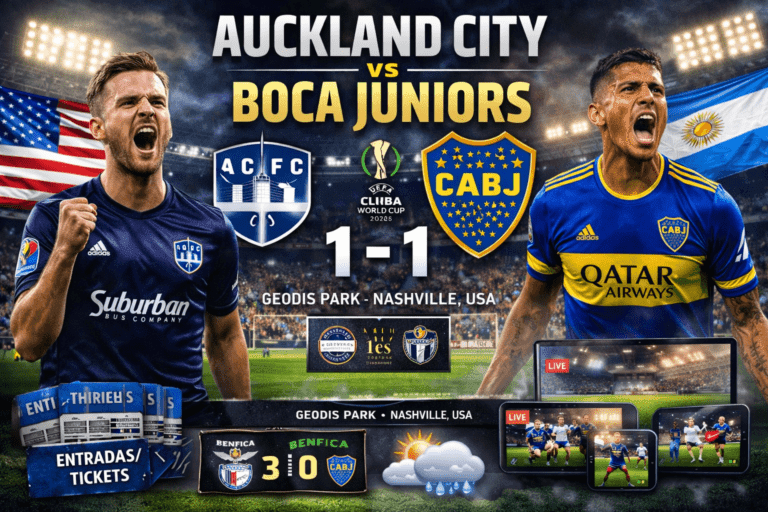 Auckland City vs. Boca Juniors