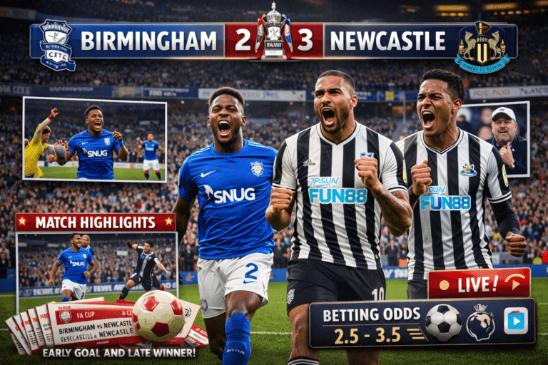 Birmingham vs Newcastle