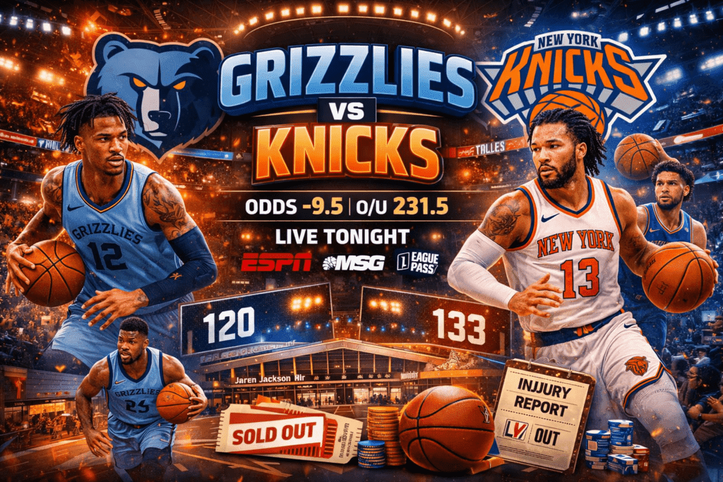 Grizzlies vs Knicks: Live Stats, Expert Predictions & Where to Watch Guide