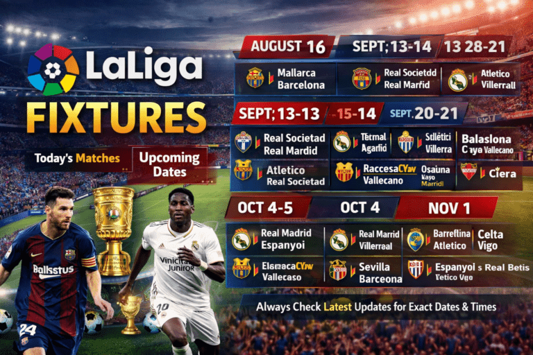 LaLiga Fixtures