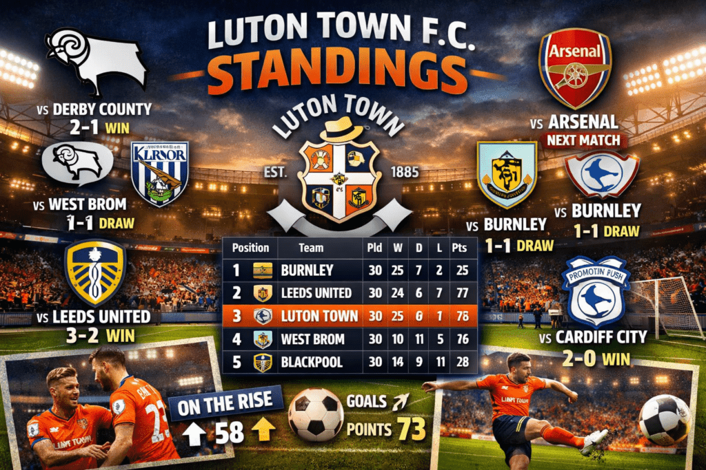 Luton Town F.C. Standings: Ultimate Guide to the Hatters’ Amazing Journey!