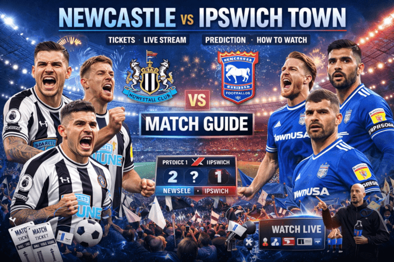 Newcastle vs Ipswich Town