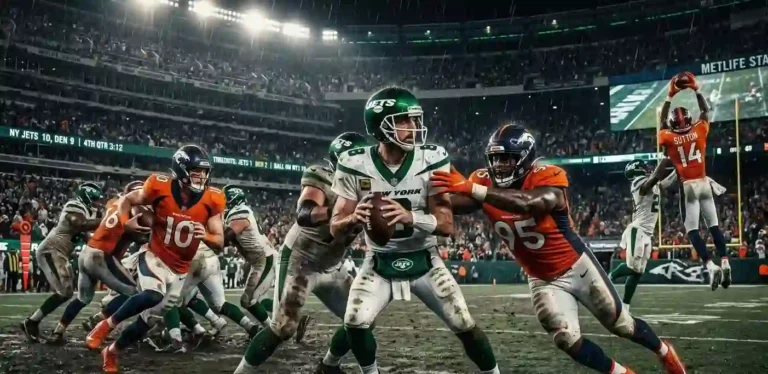 Denver Broncos vs New York Jets Match Player Stats