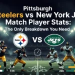 Pittsburgh Steelers vs New York Jets Match Player Stats