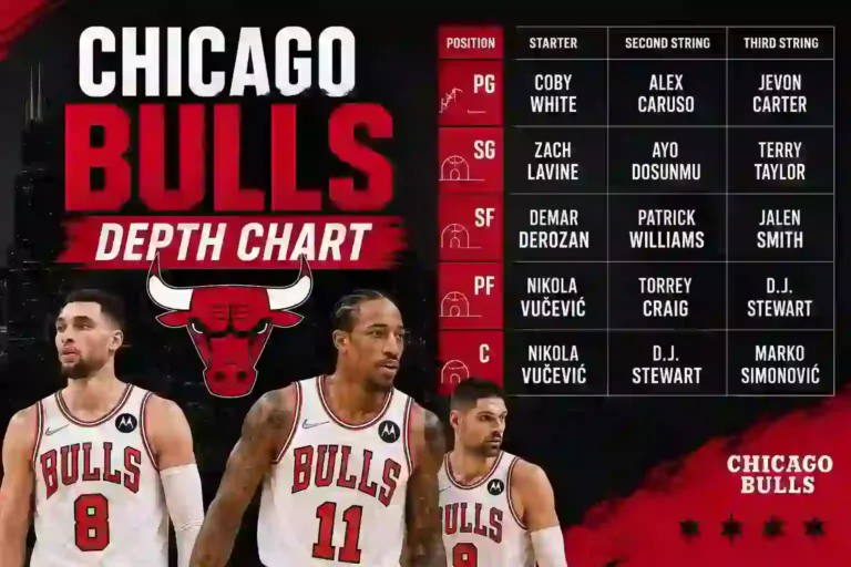 Chicago Bulls Depth Chart